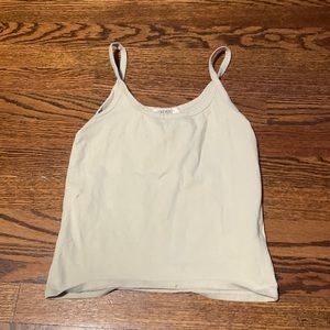 Light green tank top